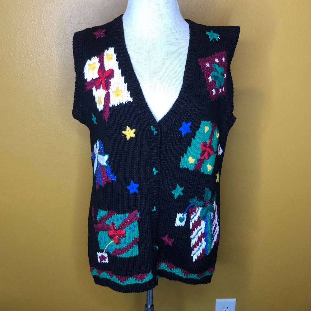 Hasting & Smith Ugly Christmas Present Vest, M